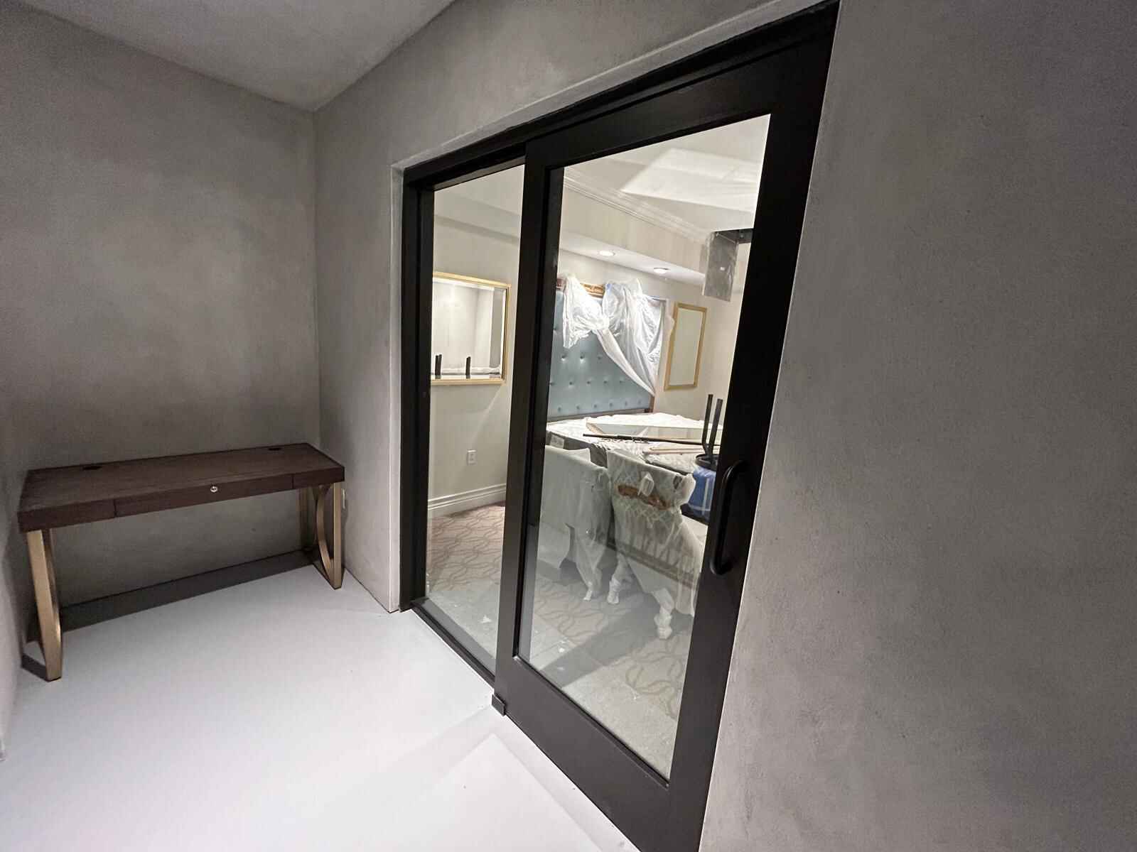Custom mirror installation